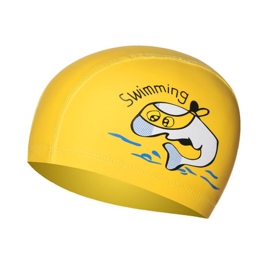 Cartoon cap for swimming