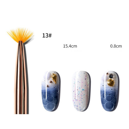 Round Head Nail Tool Light Therapy Paint Pen