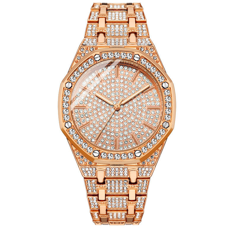 Starry Diamond Watch Men's Watch Large Dial