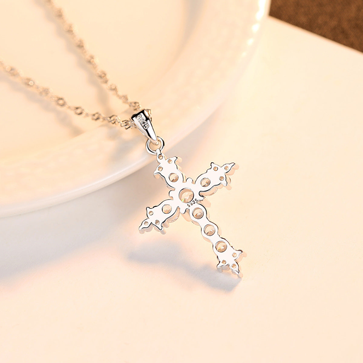 Sterling Silver Cross Necklace