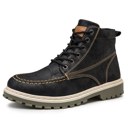 Men's Martin boots in autumn and winter