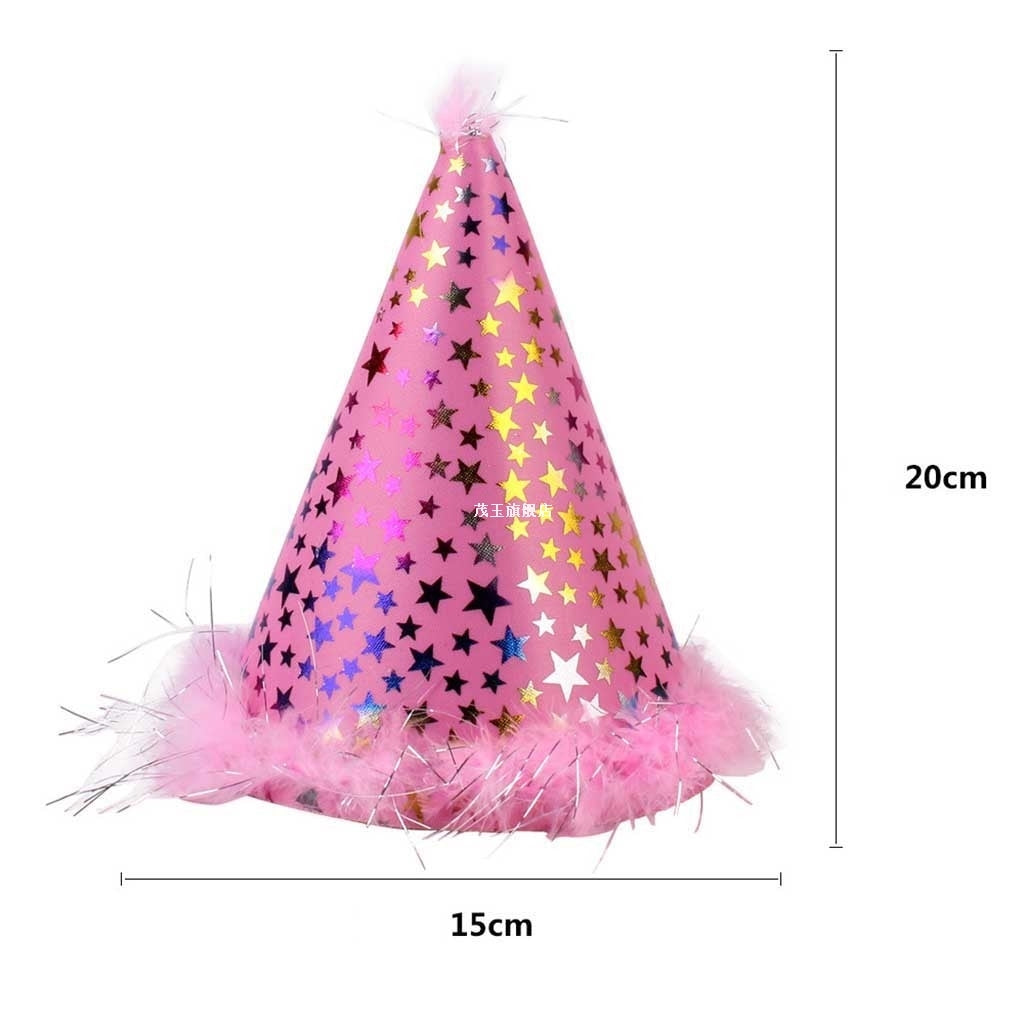 Pet birthday party hat saliva towel set