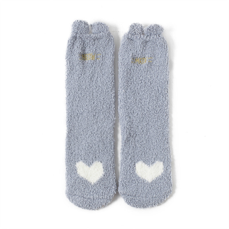 Thickening warm home sleep socks