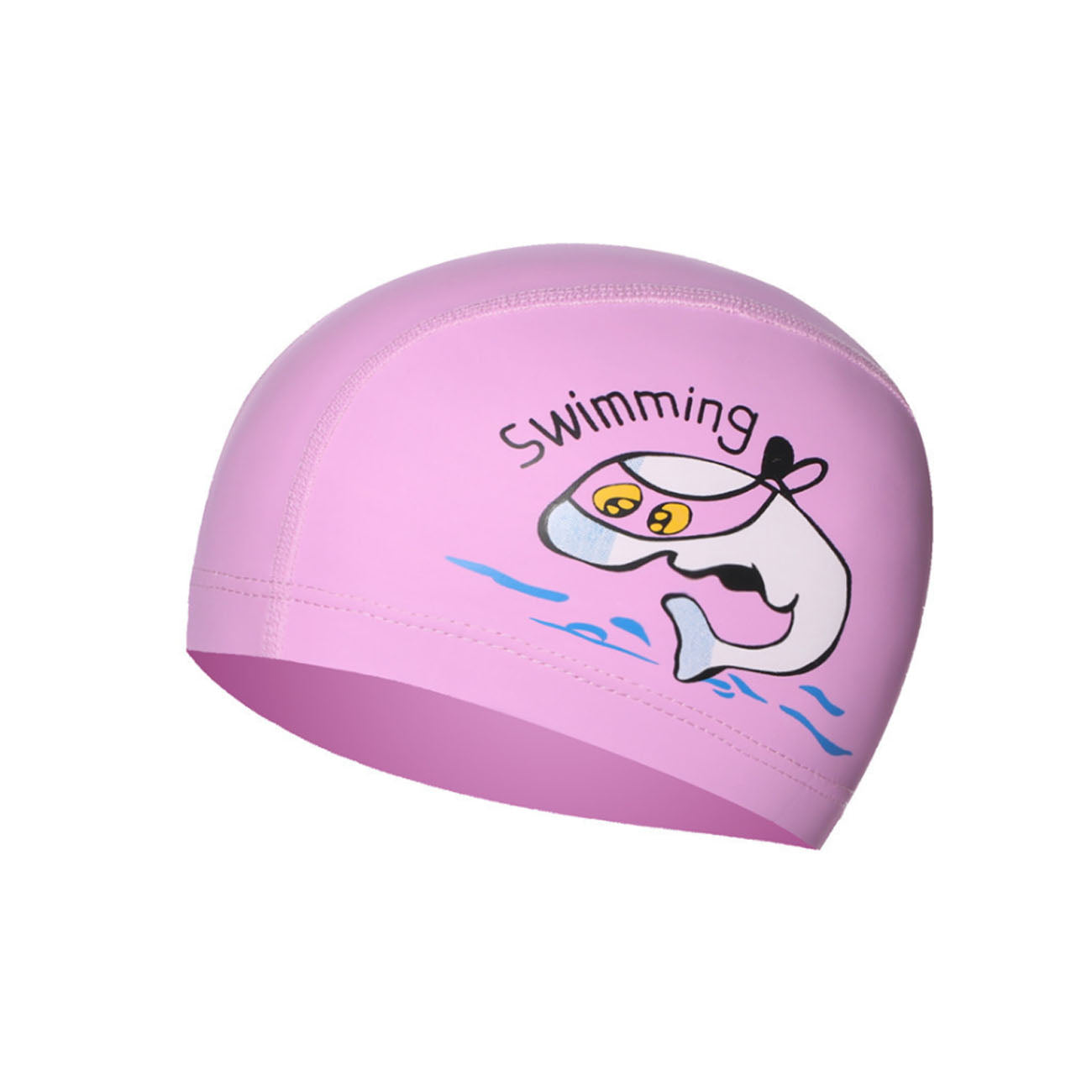 Cartoon cap for swimming