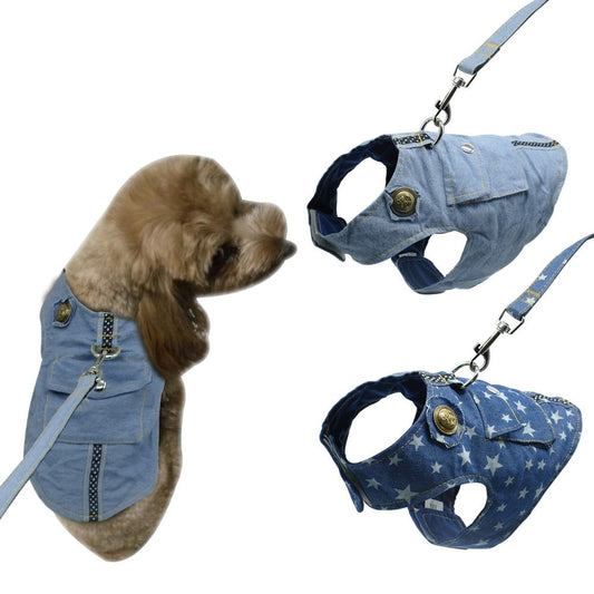 Vest pet harness