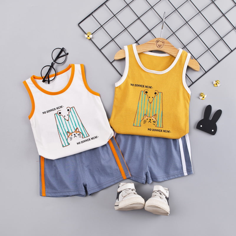 Summer vest set for children