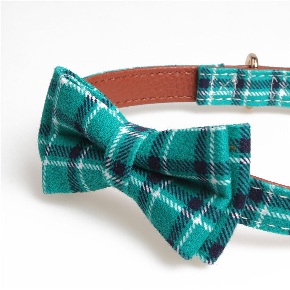 Bowknot traction collar