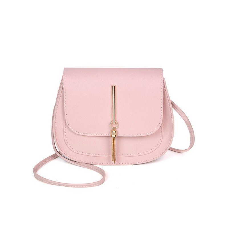 Tassel small round bag