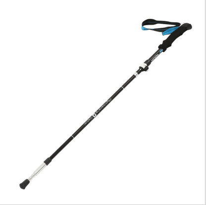 Folding telescopic trekking pole