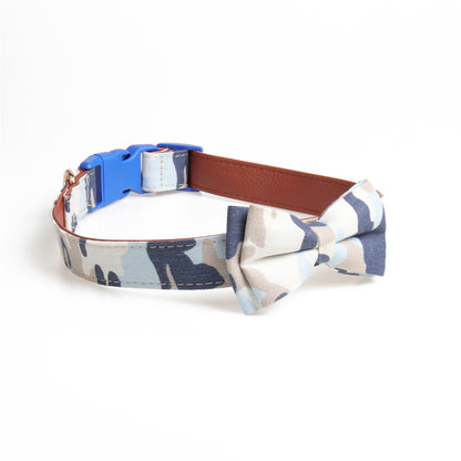 Bowknot traction collar