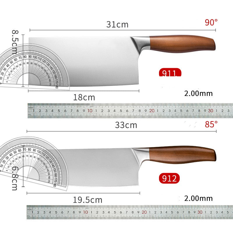 Stainless Steel Household Cutting Dual-purpose Chef Kitchen Knife