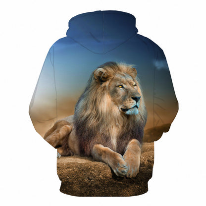 Sweater Men's Lion Casual Fashion