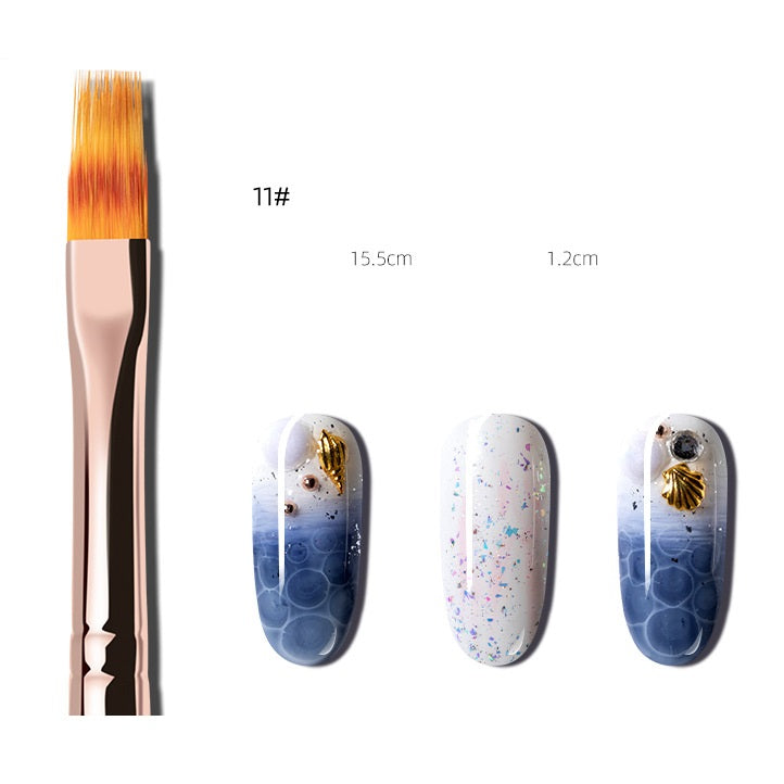 Round Head Nail Tool Light Therapy Paint Pen