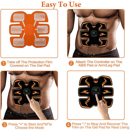 Smart Rechargeable Belly Patch For Weight Loss And Shaping