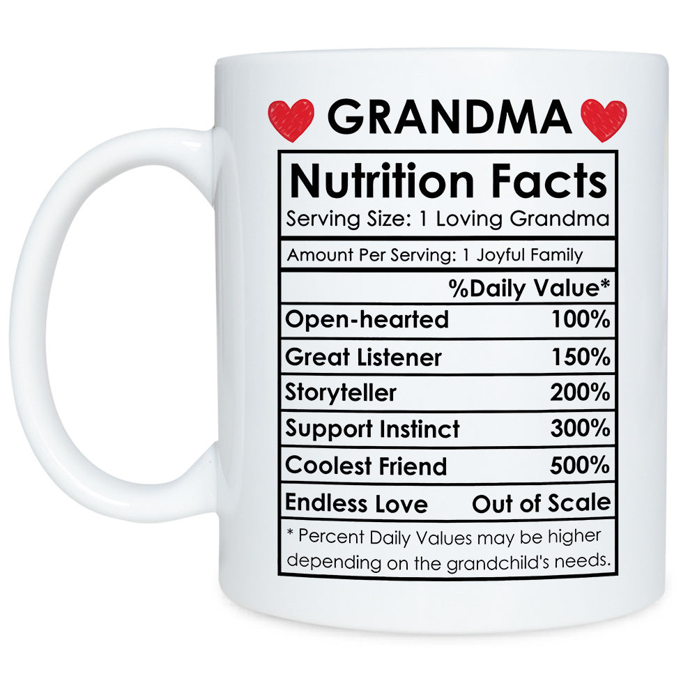 Thanksgiving Father Mother Ceramic Coffee Mug