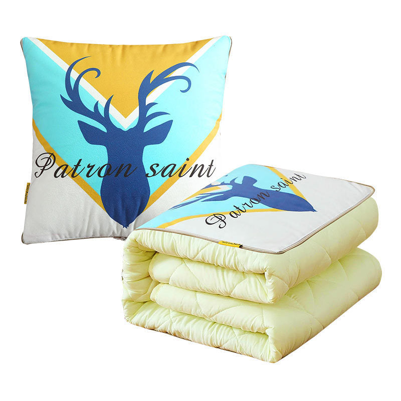 Nordic simple multifunctional pillow quilt