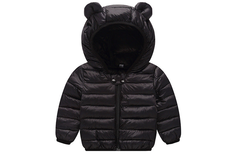 Children's down jacket autumn and winter warm coat light cotton padded coat