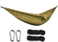 Ultralight Outdoor Camping Nylon Hammock Sleep Swing Tree Bed Garden Furniture Hanging Double Hammock Chair Hangmat