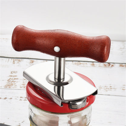 Stainless Steel Manual Screw Seal Adjustable Bottle Opener