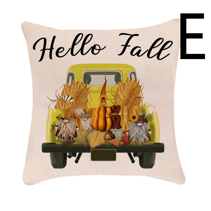 Halloween Pumpkin Series Pillowcase Car Sofa Cushion Cover