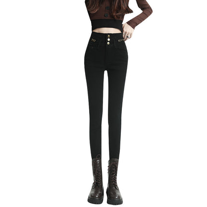 Women's High Waist Tight Ankle-length Pencil Pants