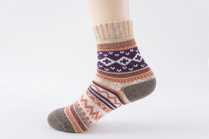 Warm women's rabbit wool socks, wool socks