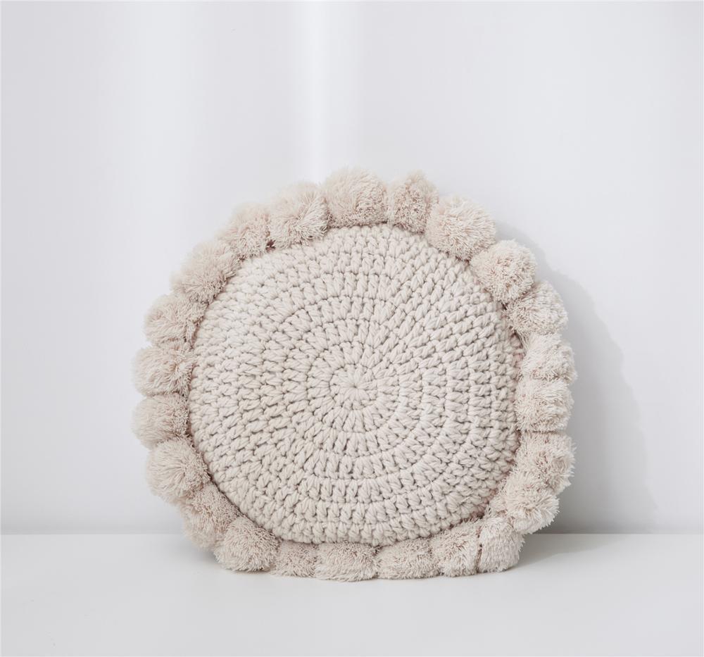 Round ball living room sofa pillow