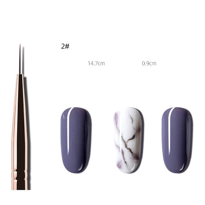 Round Head Nail Tool Light Therapy Paint Pen