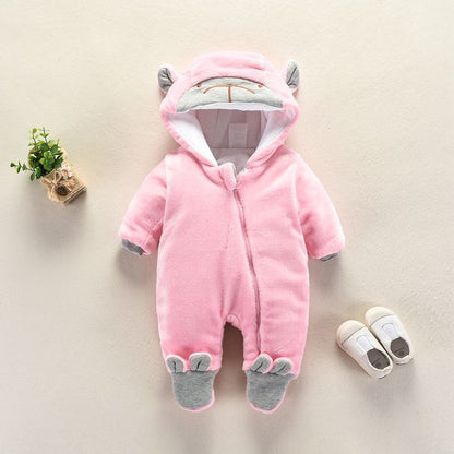 Autumn and winter newborn climbing suit