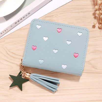 Women's Leather Card Bag Korean Version