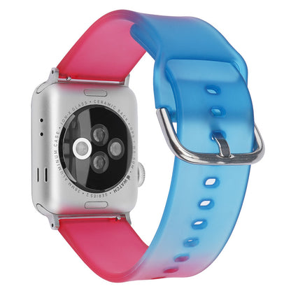 Silicone Inner Buckle Gradient Watch Strap