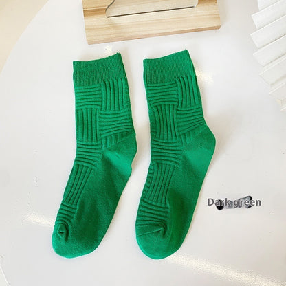 Women's Breathable Wicking Solid Color Socks