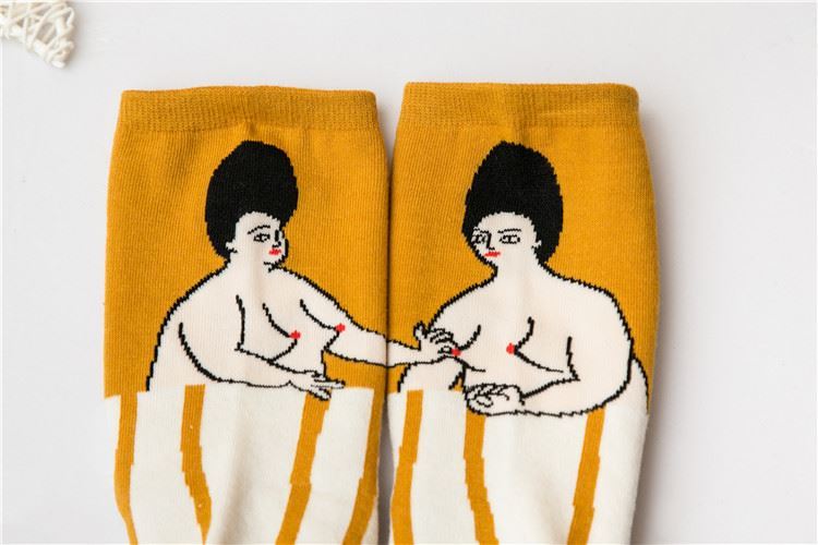 Socks cartoon series ladies home base socks in stockings summer