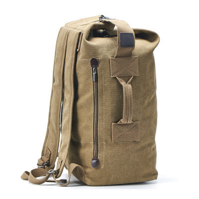 Canvas shoulder bag male