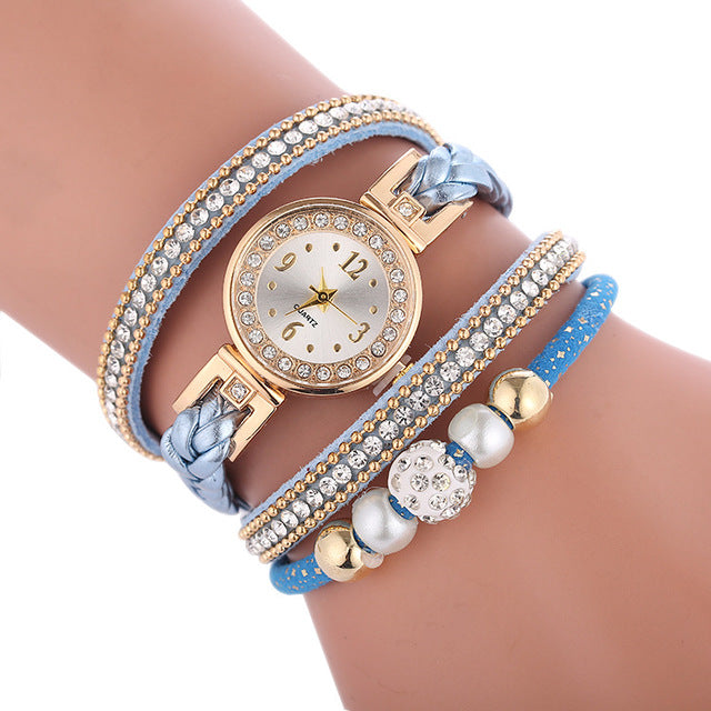 Diamond Women's Alloy Watch