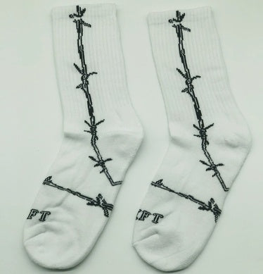 Tooth socks with thorn and thorn movement