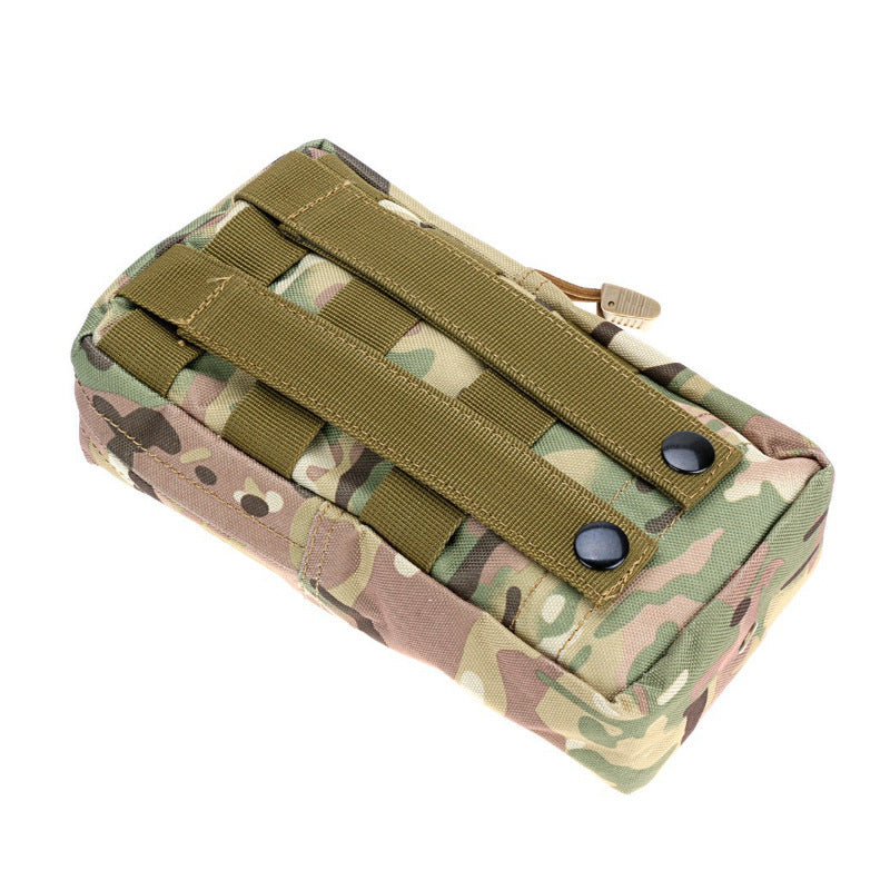 Outdoor small zipper bag in many debris bag MOLLE system Accessory Pack service package bag purse tactics