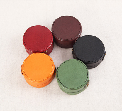 Round coin earphone bag