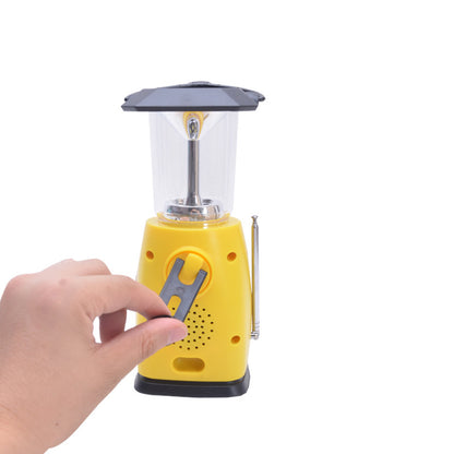 Solar Hand-cranked Multifunctional Emergency Light