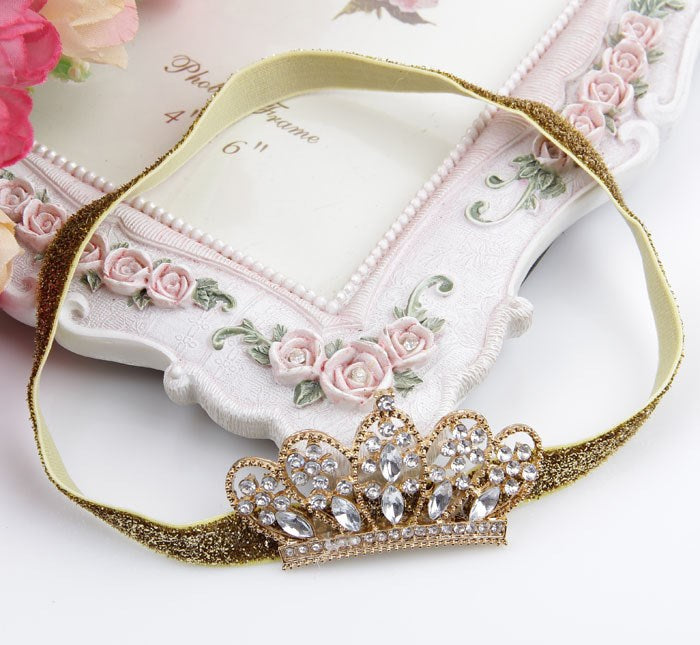 Baby crystal crown tiara