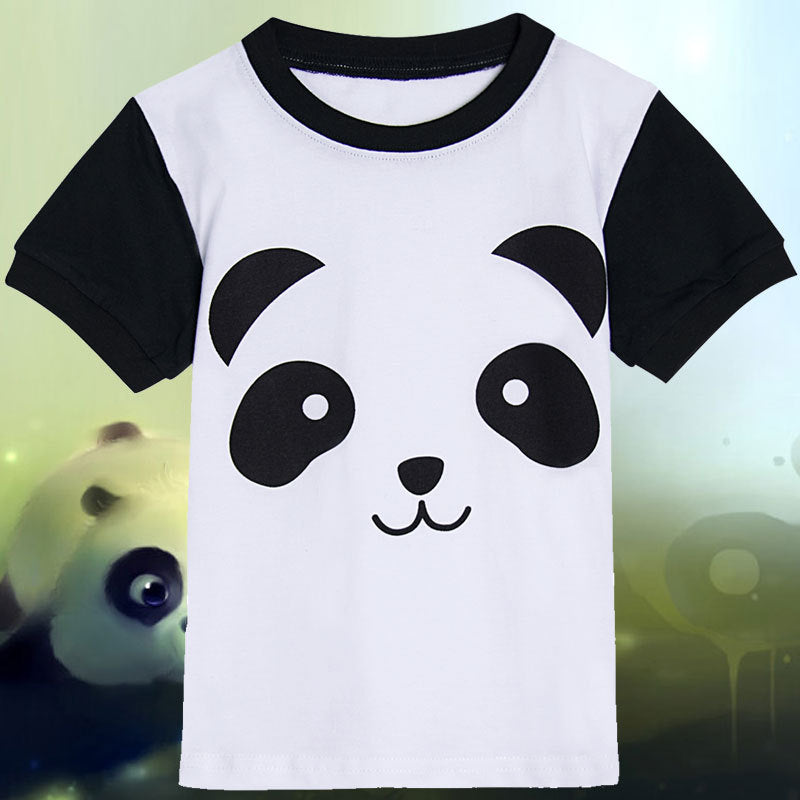 Cute panda summer pajamas