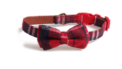 Bowknot traction collar