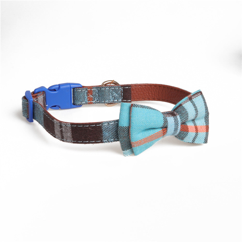 Bowknot traction collar