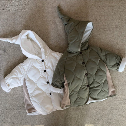 Autumn And Winter Fleece Baby Outing Clothes Children's Coat