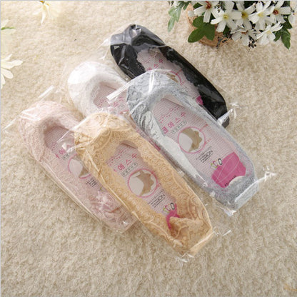 10pcs Lace boat socks