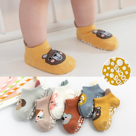 Three-dimensional Cartoon Baby Baby Non-slip Floor Socks