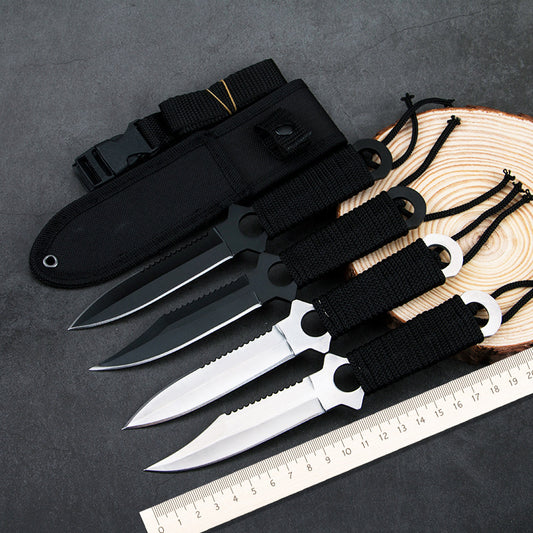 Outdoor Self-defense Small Straight Knife Field High Hardness Sharp Tool