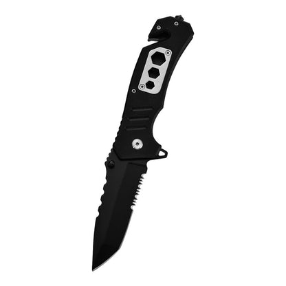 Outdoor Multifunctional Rescue Folding Knife