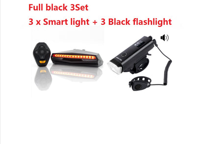 Smart mountain bike tail light