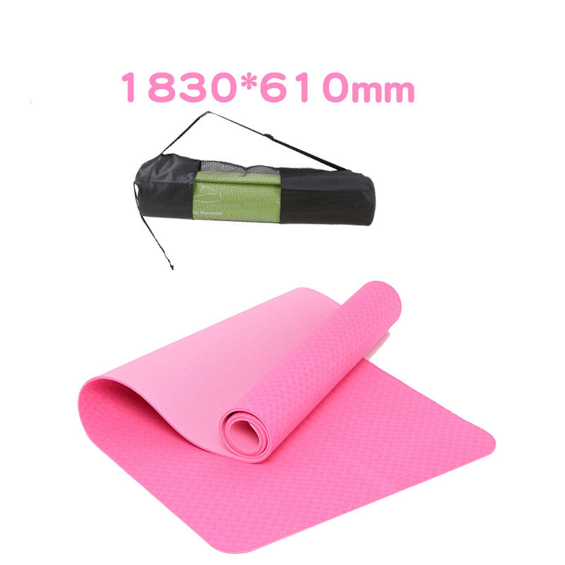 Non-slip tpe yoga mat